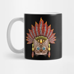 Leopard Kitten: Aztec Chief Mug